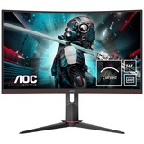 AOC G2 CQ27G2U/BK computerskærm 68,6 cm (27") 2560 x 1440 pixel Quad HD LED Sort, Gaming Skærm Sort, 68,6 cm (27"), 2560 x 1440 pixel, Quad HD, LED, 1 ms, Sort