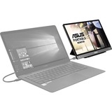 ASUS MB14AC 35,6 cm (14") 1920 x 1080 pixel Fuld HD LED Grå, LED-skærm Sort, 35,6 cm (14"), 1920 x 1080 pixel, Fuld HD, LED, 5 ms, Grå