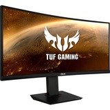 ASUS TUF Gaming VG35VQ 88,9 cm (35") 3440 x 1440 pixel UltraWide Dual Quad HD LED Sort, Gaming Skærm Sort, 88,9 cm (35"), 3440 x 1440 pixel, UltraWide Dual Quad HD, LED, 1 ms, Sort
