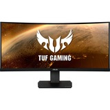 ASUS TUF Gaming VG35VQ 88,9 cm (35") 3440 x 1440 pixel UltraWide Dual Quad HD LED Sort, Gaming Skærm Sort, 88,9 cm (35"), 3440 x 1440 pixel, UltraWide Dual Quad HD, LED, 1 ms, Sort