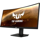 ASUS TUF Gaming VG35VQ 88,9 cm (35") 3440 x 1440 pixel UltraWide Dual Quad HD LED Sort, Gaming Skærm Sort, 88,9 cm (35"), 3440 x 1440 pixel, UltraWide Dual Quad HD, LED, 1 ms, Sort
