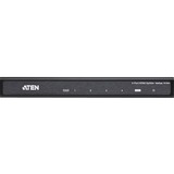 ATEN VS184A-AT-G video-splitter HDMI 4x HDMI, Splittere &amp; switche Sort, HDMI, 4x HDMI, 4096 x 2160 pixel, Sort, 4K Ultra HD, 15 m