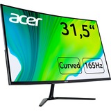 Acer ED320QR P 80 cm (31.5") 1920 x 1080 pixel Fuld HD LED Sort, Gaming Skærm Sort, 80 cm (31.5"), 1920 x 1080 pixel, Fuld HD, LED, 5 ms, Sort