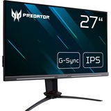 Acer Predator UM.HX0EE.S01 computerskærm 68,6 cm (27") 2560 x 1440 pixel Quad HD IPS Sort, Gaming Skærm Sort, 68,6 cm (27"), 2560 x 1440 pixel, Quad HD, IPS, 1 ms, Sort