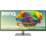 BenQ PD3420Q 86,4 cm (34") 3440 x 1440 pixel Quad HD LED Grå, LED-skærm Sort/Sølv, 86,4 cm (34"), 3440 x 1440 pixel, Quad HD, LED, 5 ms, Grå