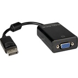 DeLOCK 61848 videokabel adapter 0,125 m VGA (D-Sub) DisplayPort Sort Sort, 0,125 m, VGA (D-Sub), DisplayPort, Hanstik, Hunstik, Sort