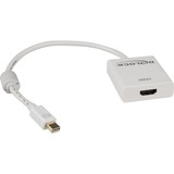 DeLOCK 62612 videokabel adapter 0,2 m Mini DisplayPort HDMI Type A (Standard) Hvid Hvid, 0,2 m, Mini DisplayPort, HDMI Type A (Standard), Hanstik, Hunstik, Guld