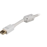 DeLOCK 62612 videokabel adapter 0,2 m Mini DisplayPort HDMI Type A (Standard) Hvid Hvid, 0,2 m, Mini DisplayPort, HDMI Type A (Standard), Hanstik, Hunstik, Guld