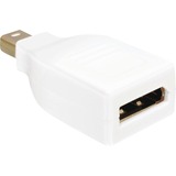 DeLOCK DisplayPort Mini M/FM DP Mini M DP FM Hvid, Adapter Hvid, DP Mini M, DP FM, Hvid