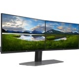 Dell Dual Monitor Stand 68,6 cm (27") Skrivebord Aluminium, Sort, Gulvstander Sort, 6 kg, 48,3 cm (19"), 68,6 cm (27"), 100 x 100 mm, Højdejustering, Aluminium, Sort