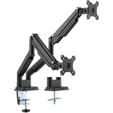 Digitus DA-90395 skærmbeslag og -stativer 81,3 cm (32") Klemme Sort Sort, Klemme, 9 kg, 38,1 cm (15"), 81,3 cm (32"), 100 x 100 mm, Sort
