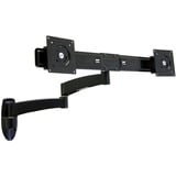 Ergotron 200 Series Combo Arm 61 cm (24") Sort Væg, Wall Mount Sort, 8,2 kg, 61 cm (24"), 75 x 75 mm, 100 x 100 mm, Sort