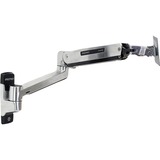 Ergotron LX HD Sit-Stand 116,8 cm (46") Sølv, Wall Mount aluminium, 13,6 kg, 116,8 cm (46"), 75 x 75 mm, 400 x 400 mm, Sølv