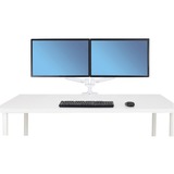 Ergotron LX Series 45-491-216 skærmbeslag og -stativer 68,6 cm (27") Hvid Skrivebord Hvid, 18,1 kg, 68,6 cm (27"), 75 x 75 mm, 100 x 100 mm, Højdejustering, Hvid