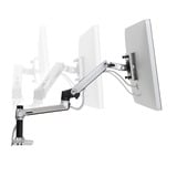 Ergotron LX Series Desk Mount LCD Arm 86,4 cm (34") Sort Skrivebord, Skærmbeslag Sølv, 11,3 kg, 86,4 cm (34"), 75 x 75 mm, 100 x 100 mm, Sort