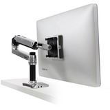 Ergotron LX Series Desk Mount LCD Arm 86,4 cm (34") Sort Skrivebord, Skærmbeslag Sølv, 11,3 kg, 86,4 cm (34"), 75 x 75 mm, 100 x 100 mm, Sort