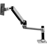 Ergotron LX Series Desk Mount LCD Arm 86,4 cm (34") Sort, Skærmbeslag Sølv, 11,3 kg, 86,4 cm (34"), 75 x 75 mm, 100 x 100 mm, Sort