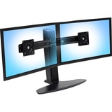 Ergotron Neo Flex Dual Monitor Lift Stand 62,2 cm (24.5") Sort Skrivebord, Gulvstander Sort, 6,4 kg, 62,2 cm (24.5"), 75 x 75 mm, 100 x 100 mm, Højdejustering, Sort