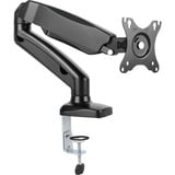 ICY BOX IB-MS303-T 81,3 cm (32") Skrivebord Sort, Skærmbeslag Sort, Klemme, 6,5 kg, 81,3 cm (32"), 100 x 100 mm, Højdejustering, Sort