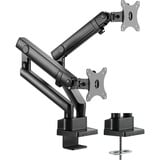 ICY BOX IB-MS314-T 81,3 cm (32") Skrivebord Sort, Skærmbeslag Sort, Klemme, 16 kg, 81,3 cm (32"), 75 x 75 mm, 100 x 100 mm, Sort