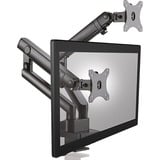 ICY BOX IB-MS314-T 81,3 cm (32") Skrivebord Sort, Skærmbeslag Sort, Klemme, 16 kg, 81,3 cm (32"), 75 x 75 mm, 100 x 100 mm, Sort