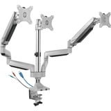 ICY BOX IB-MS505-TI 81,3 cm (32") Skrivebord Sort, Sølv, Skærmbeslag Sølv/Sort, Klemme, 21 kg, 81,3 cm (32"), 75 x 75 mm, 100 x 100 mm, Sort, Sølv