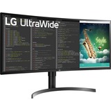 LG 35WN75C-B computerskærm 88,9 cm (35") 3440 x 1440 pixel UltraWide Quad HD Sort, Gaming Skærm Sort, 88,9 cm (35"), 3440 x 1440 pixel, UltraWide Quad HD, 5 ms, Sort