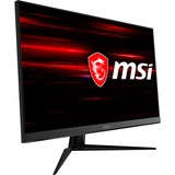 MSI Optix G271 68,6 cm (27") 1920 x 1080 pixel Fuld HD LED Sort, Gaming Skærm Sort, 68,6 cm (27"), 1920 x 1080 pixel, Fuld HD, LED, 1 ms, Sort