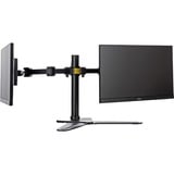 iiyama DS1002D-B1 skærmbeslag og -stativer 76,2 cm (30") Skrivebord Sort, Gulvstander Sort, 10 kg, 25,4 cm (10"), 76,2 cm (30"), 100 x 100 mm, Højdejustering, Sort