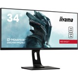 iiyama G-MASTER GB3461WQSU-B1 computerskærm 86,4 cm (34") 3440 x 1440 pixel UltraWide Quad HD LED Sort, Gaming Skærm Sort, 86,4 cm (34"), 3440 x 1440 pixel, UltraWide Quad HD, LED, 1 ms, Sort