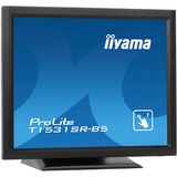 iiyama ProLite T1531SR-B5 touch screen skærm 38,1 cm (15") 1024 x 768 pixel Sort, LED-skærm Sort, 38,1 cm (15"), 300 cd/m², TN, 4:3, 1024 x 768 pixel, LED