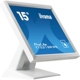 iiyama ProLite T1531SR-W5 computerskærm 38,1 cm (15") 1024 x 768 pixel LED Berøringsskærm Hvid, LED-skærm Hvid, 38,1 cm (15"), 1024 x 768 pixel, LED, 8 ms, Hvid