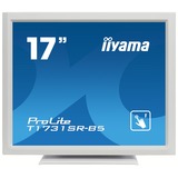 iiyama ProLite T1731SR-W5 computerskærm 43,2 cm (17") 1280 x 1024 pixel TN Berøringsskærm Hvid, LED-skærm Hvid, 43,2 cm (17"), 1280 x 1024 pixel, TN, 5 ms, Hvid