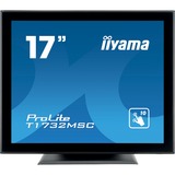 iiyama ProLite T1732MSC-B5X computerskærm 43,2 cm (17") 1280 x 1024 pixel SXGA LED Berøringsskærm Sort, LED-skærm Sort, 43,2 cm (17"), 1280 x 1024 pixel, SXGA, LED, 5 ms, Sort
