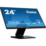 iiyama ProLite T2454MSC-B1AG computerskærm 60,5 cm (23.8") 1920 x 1080 pixel Fuld HD LED Berøringsskærm Multibruger Sort, LED-skærm Sort, 60,5 cm (23.8"), 1920 x 1080 pixel, Fuld HD, LED, 4 ms, Sort
