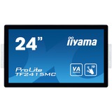 iiyama ProLite TF2415MC-B2 computerskærm 60,5 cm (23.8") 1920 x 1080 pixel Fuld HD VA Berøringsskærm Multibruger Sort, LED-skærm Sort, 60,5 cm (23.8"), 1920 x 1080 pixel, Fuld HD, VA, 16 ms, Sort