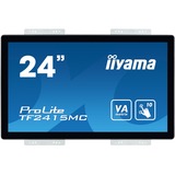 iiyama ProLite TF2415MC-B2 computerskærm 60,5 cm (23.8") 1920 x 1080 pixel Fuld HD VA Berøringsskærm Multibruger Sort, LED-skærm Sort, 60,5 cm (23.8"), 1920 x 1080 pixel, Fuld HD, VA, 16 ms, Sort