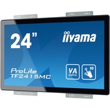 iiyama ProLite TF2415MC-B2 computerskærm 60,5 cm (23.8") 1920 x 1080 pixel Fuld HD VA Berøringsskærm Multibruger Sort, LED-skærm Sort, 60,5 cm (23.8"), 1920 x 1080 pixel, Fuld HD, VA, 16 ms, Sort