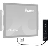 iiyama RC TOUCHV01 fjernbetjening Ledningsført Monitor Tryk på knapper, Fjernbetjeningen Sort, Monitor, Ledningsført, Tryk på knapper, Sort