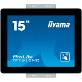 iiyama TF1515MC-B2 computerskærm 38,1 cm (15") 1024 x 768 pixel XGA LED Berøringsskærm Sort, LED-skærm Sort, 38,1 cm (15"), 1024 x 768 pixel, XGA, LED, 8 ms, Sort