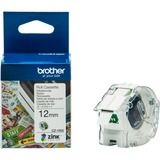 Brother CZ-1002 etiketbånd Kontinuerlig etiket, CZ, Inkjet, Brother, VC-500W, 1,2 cm