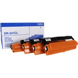 Brother DR-241CL printertromle Original Original, Brother HL-3140/HL-3150/HL-3170, DCP-9020CDW MFC-9140CDN, MFC-9330CDW, MFC-9340CDW, 15000 Sider, LED-udskrivning, Sort, Blå, Magenta, Gul, 384 mm