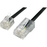 Brother ISDN-Cable RJ45 > RJ11 netværkskabel Sort 1,5 m Sort, 1,5 m, RJ-45