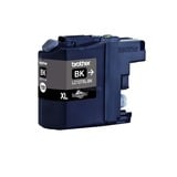 Brother LC127XLBK blækpatron 1 stk Original Sort Sort, 1 stk, 1200 Sider, Enkelt pakke