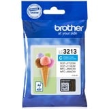 Brother LC3213C blækpatron 1 stk Original Blå Blå, 1 stk, 400 Sider, Enkelt pakke