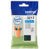 Brother LC3217C blækpatron 1 stk Original Blå Blå, 1 stk, 550 Sider, Enkelt pakke