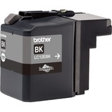 Brother LC-12EBK blækpatron 1 stk Original Sort Pigmentbaseret blæk, 2400 Sider, 1 stk