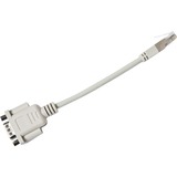 Brother PA-SCA001 serielkabel Beige DB9M RJ25, Adapter Beige, DB9M, RJ25, Hanstik, Hanstik, Nikkel
