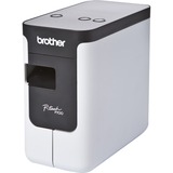 Brother PT-P700 etiketprinter 180 x 180 dpi 30 mm/sek. Ledningsført TZe Hvid/Sort, TZe, 180 x 180 dpi, 30 mm/sek., Ledningsført, Sort, Hvid
