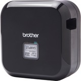 Brother PT-P710BT etiketprinter Termisk overførsel 180 x 360 dpi Kabel & trådløs Sort, Termisk overførsel, 180 x 360 dpi, 20 mm/sek., Kabel & trådløs, Indbygget batteri, Lithium-Ion (Li-Ion)